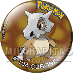Chapa de Pokemon: Cubone