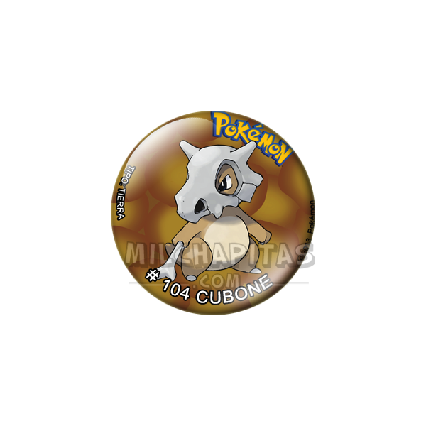Chapa de Pokemon: Cubone