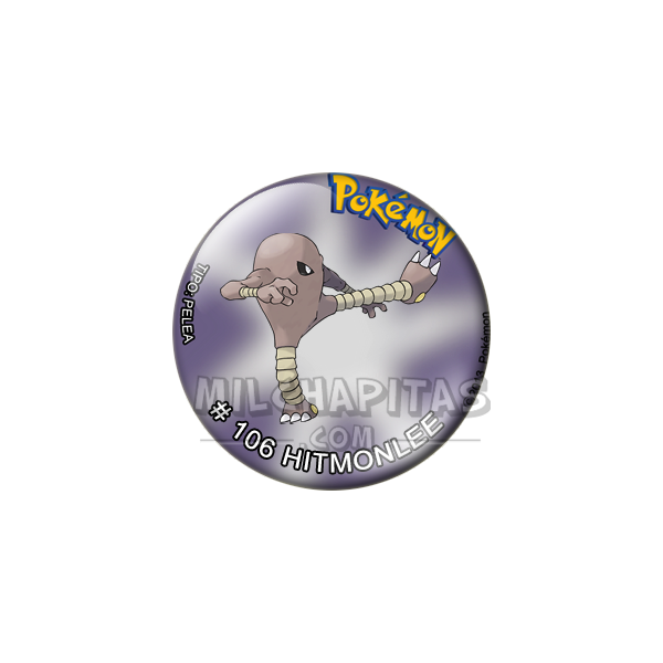 Chapa de Pokemon: Hitmonlee