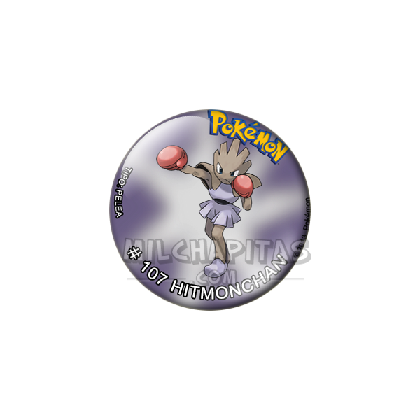Chapa de Pokemon: Hitmonchan