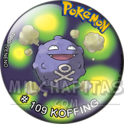 Chapa de Pokemon: Koffing