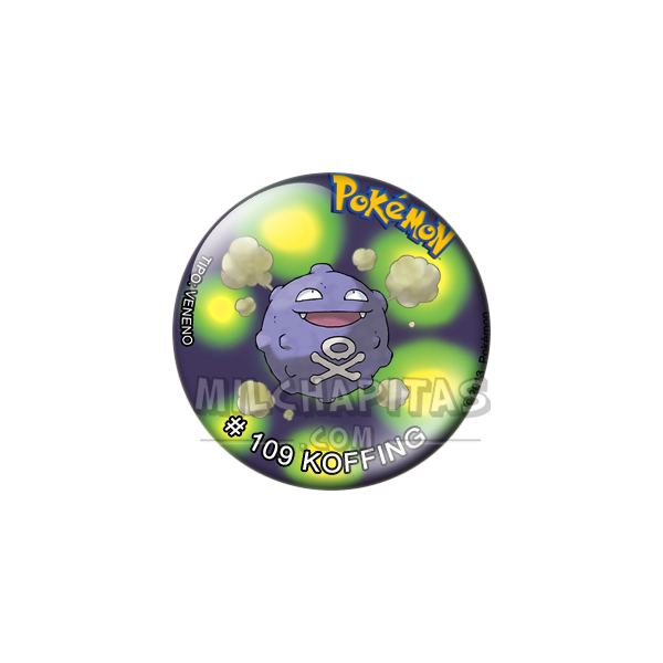 Chapa de Pokemon: Koffing