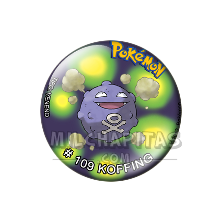Chapa de Pokemon: Koffing