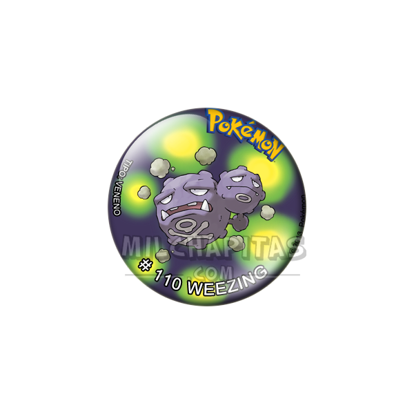 Chapa de Pokemon: Weezing