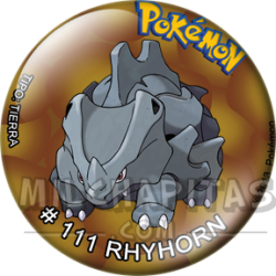 Chapa de Pokemon: Rhyhorn