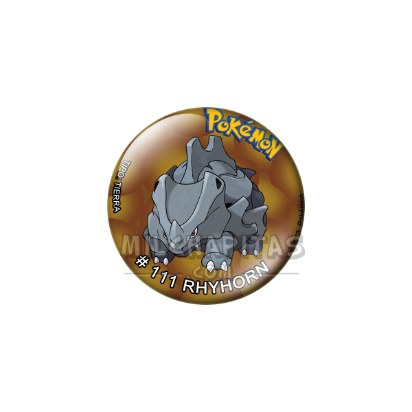 Chapa de Pokemon: Rhyhorn