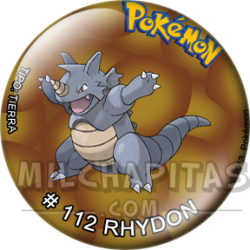 Chapa de Pokemon: Rhydon