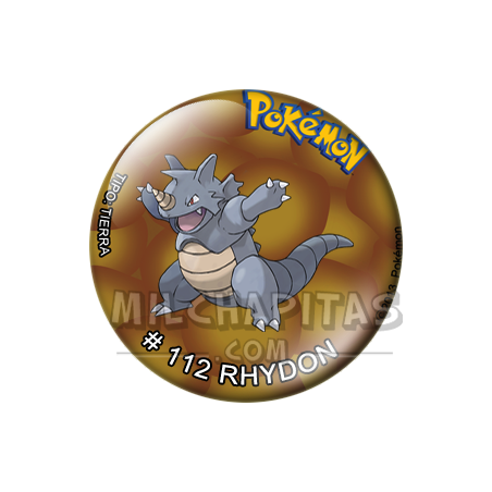 Chapa de Pokemon: Rhydon