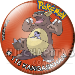 Chapa de Pokemon: Kangaskhan