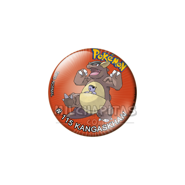 Chapa de Pokemon: Kangaskhan