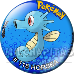 Chapa de Pokemon: Horsea