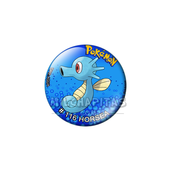 Chapa de Pokemon: Horsea