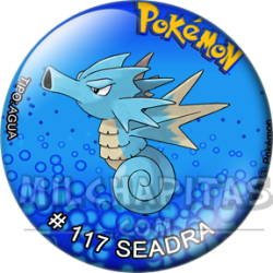 Chapa de Pokemon: Seadra