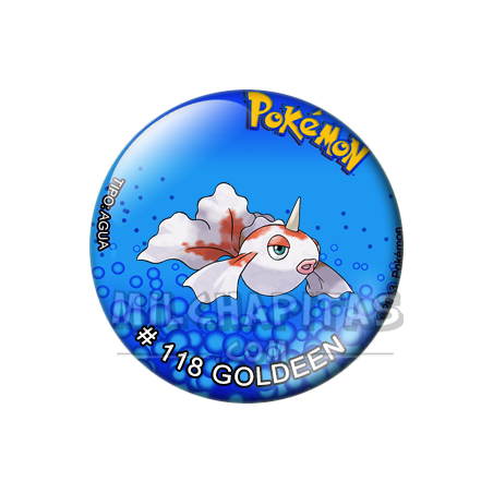 Chapa de Pokemon: Goldeen