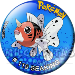 Chapa de Pokemon: Seaking