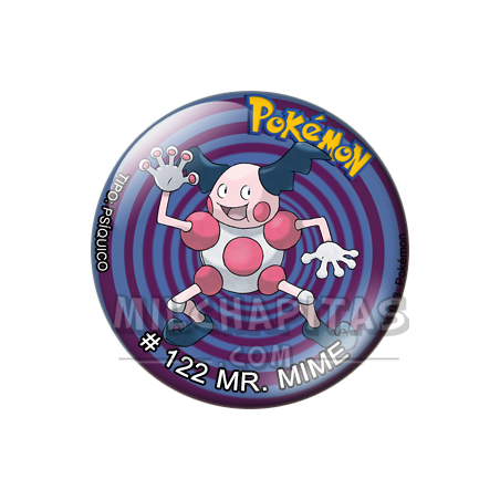 Chapa de Pokemon: Mr. Mime