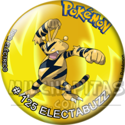 Chapa de Pokemon: Electabuzz