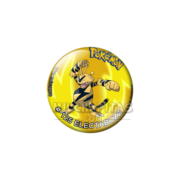 Chapa de Pokemon: Electabuzz