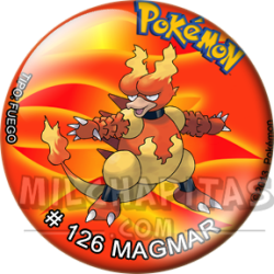 Chapa de Pokemon: Magmar