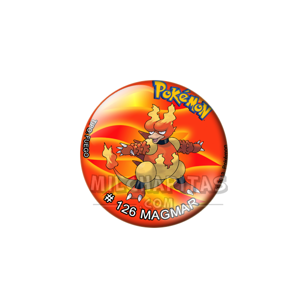 Chapa de Pokemon: Magmar