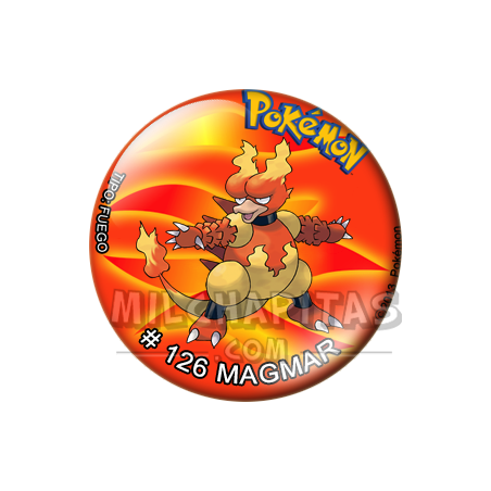 Chapa de Pokemon: Magmar
