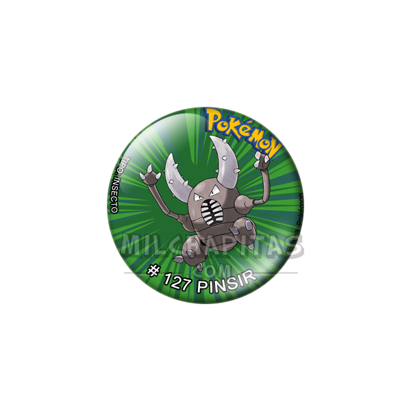 Chapa de Pokemon: Pinsir