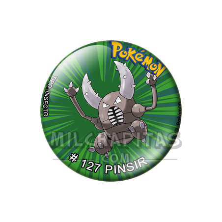Chapa de Pokemon: Pinsir