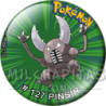 Chapa de Pokemon: Pinsir