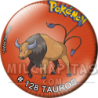 Chapa de Pokemon: Tauros