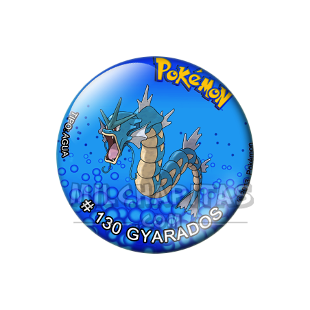 Chapa de Pokemon: Gyarados