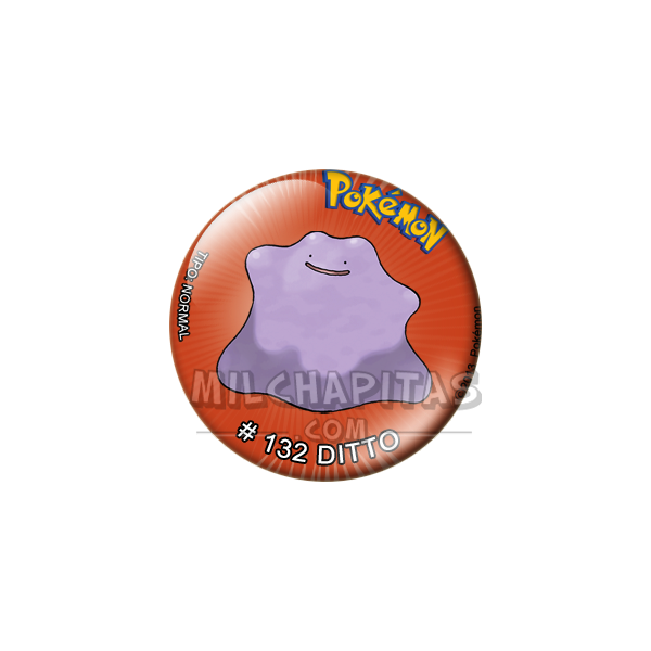 Chapa de Pokemon: Ditto