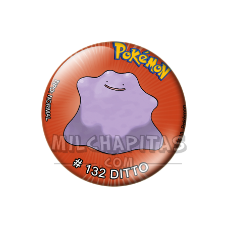 Chapa de Pokemon: Ditto