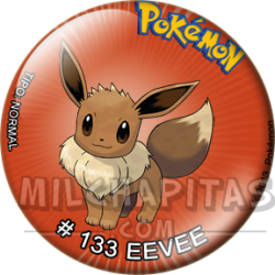 Chapa de Pokemon: Eevee