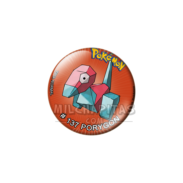 Chapa de Pokemon: Porygon
