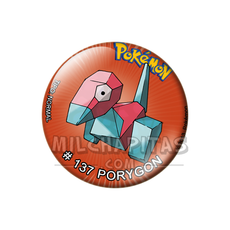 Chapa de Pokemon: Porygon