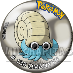Chapa de Pokemon: Omanyte