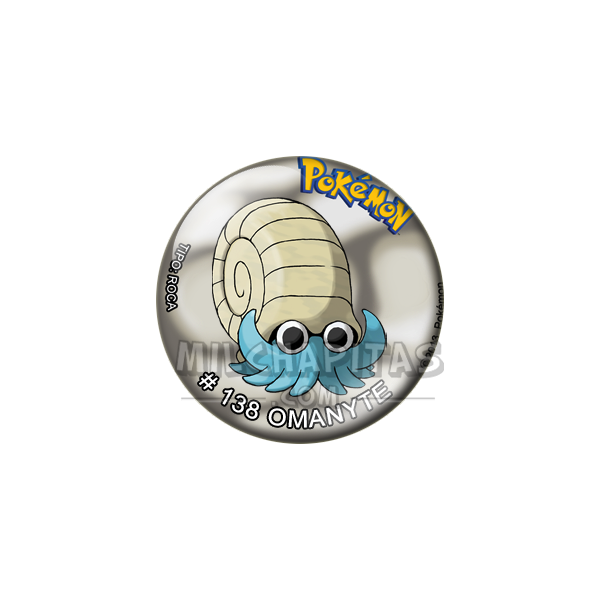 Chapa de Pokemon: Omanyte