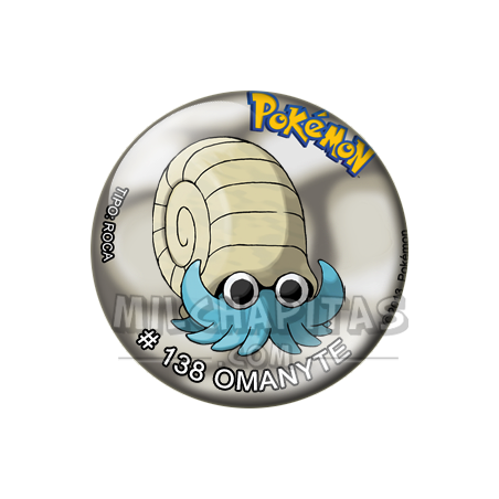 Chapa de Pokemon: Omanyte