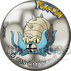 Chapa de Pokemon: Omastar