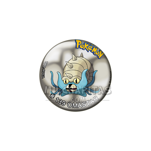 Chapa de Pokemon: Omastar