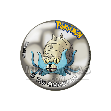 Chapa de Pokemon: Omastar