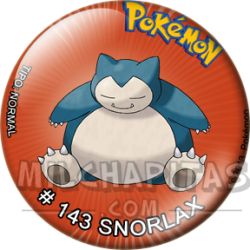 Chapa de Pokemon: Snorlax