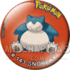 Chapa de Pokemon: Snorlax