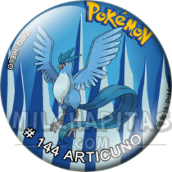 Chapa de Pokemon: Articuno