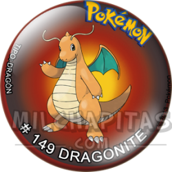 Chapa de Pokemon: Dragonite