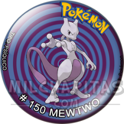 Chapa de Pokemon: Mewtwo