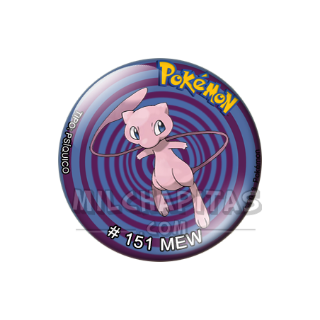 Chapa de Pokemon: Mew