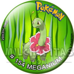 Chapa de Pokemon: Meganium