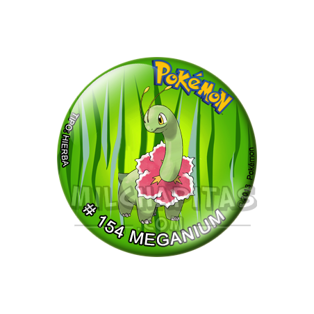 Chapa de Pokemon: Meganium