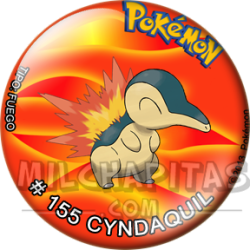 Chapa de Pokemon: Cyndaquil